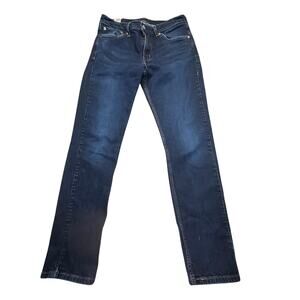 Levi’s 511 Slim Fit Men 32x32 Dark Blue Denim Classic Straight Casual Everyday